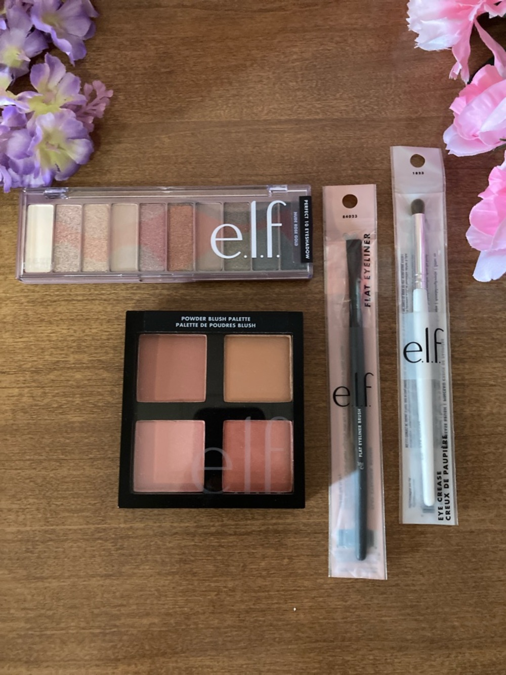 E.L.F. Eyeshadow, Blush, and Brush Bundle!